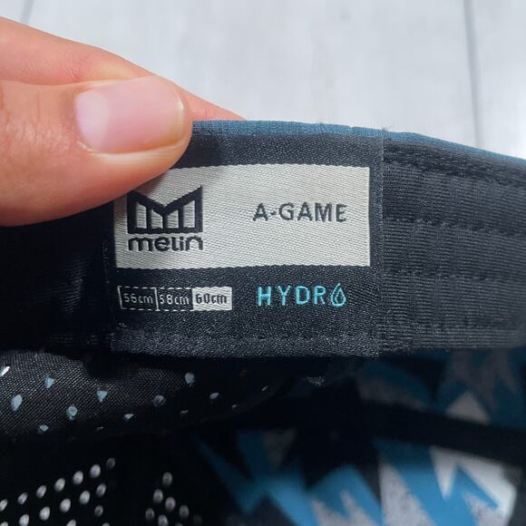 Melin A-Game Hydro Hat Blue Ocean Golf Performance - Picture 9 of 10